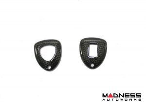 Ferrari F430 Key Fob Cover - Carbon Fiber - White Candy Ferrari F430 Key Fob Cover - Carbon Fiber - White Candy